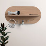 Wall Decor Key Holder with Shelf - Image 2