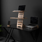 Hardwood Laptop Adjustable Stand - Image 2