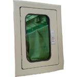 Metal DP 14" Green Glass Lock