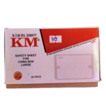 KM Safety Sheet China Box 6x3