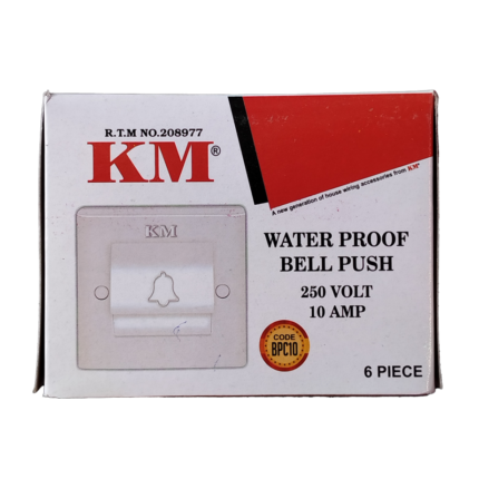 KM Waterproof Bell Push