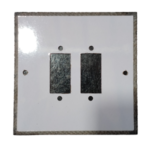 2 Hole Hard Sheet Single