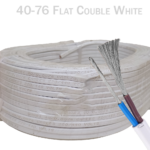40-76 Flat Double White China Copper Open