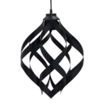 Infinity Shaped Metal Frame Light with Bulb