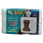 Power Plug Double Procelain 5 in 1