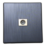 ATC STAR TV Socket GOLDEN Black