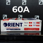 Connector Strip 60A 2P PVC Copper Pin Orient
