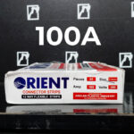 Connector Strip 100A 2P PVC Copper Pin Orient