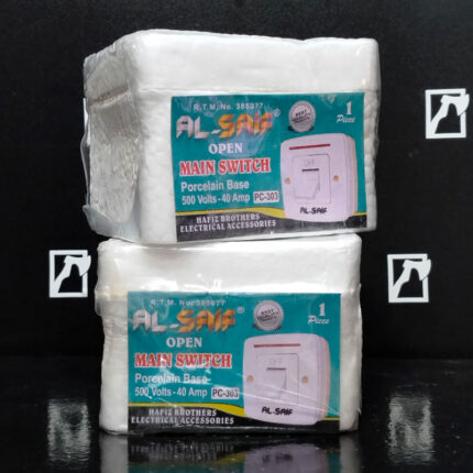 Main Switch Open Al-Saif Heavy Duty 40A
