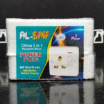 Power Plug China Fitting 3 in1 Al-Saif