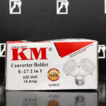 Converter Holder 2in1 E27 KM