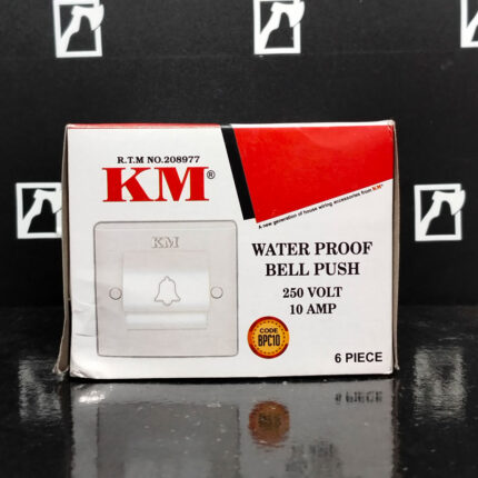 Bell Push Waterproof Button 3x3 KM