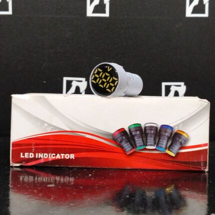 DP Indicator Volt Meter Round