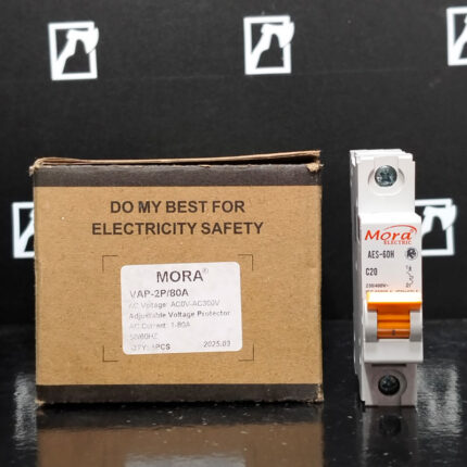 MCB Breaker 20a 1P AES-60H Mora