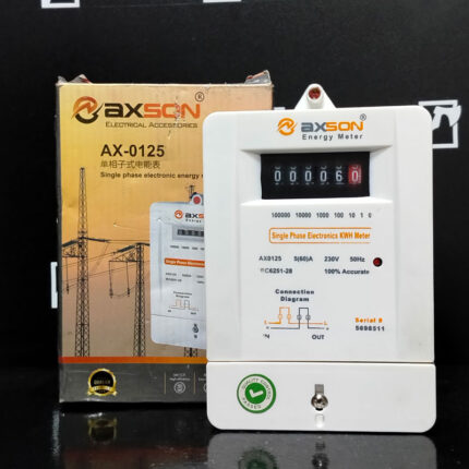 Sub Meter KWh Single Phase 60a Axson