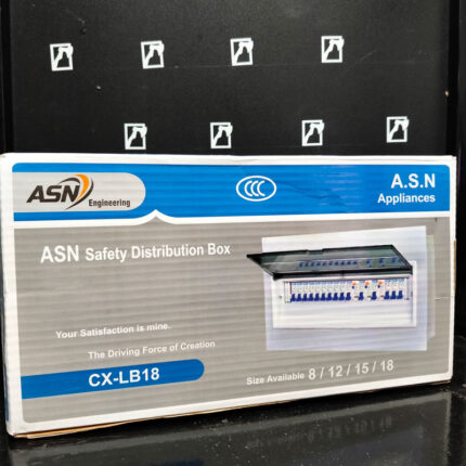 18P Metal DB Box ABS White ASN