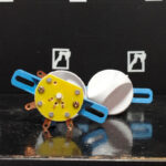 Pedistal Fan Dabi Switch + Nobe Blue