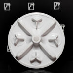 Plastic Phool White Pure ABS