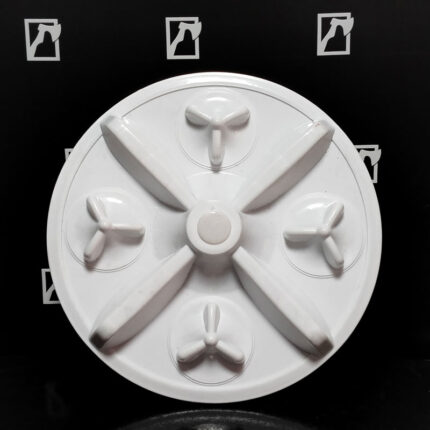Plastic Phool White Pure ABS