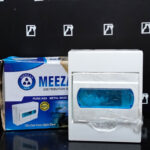 6P Metal DP Box ABS White Meezan