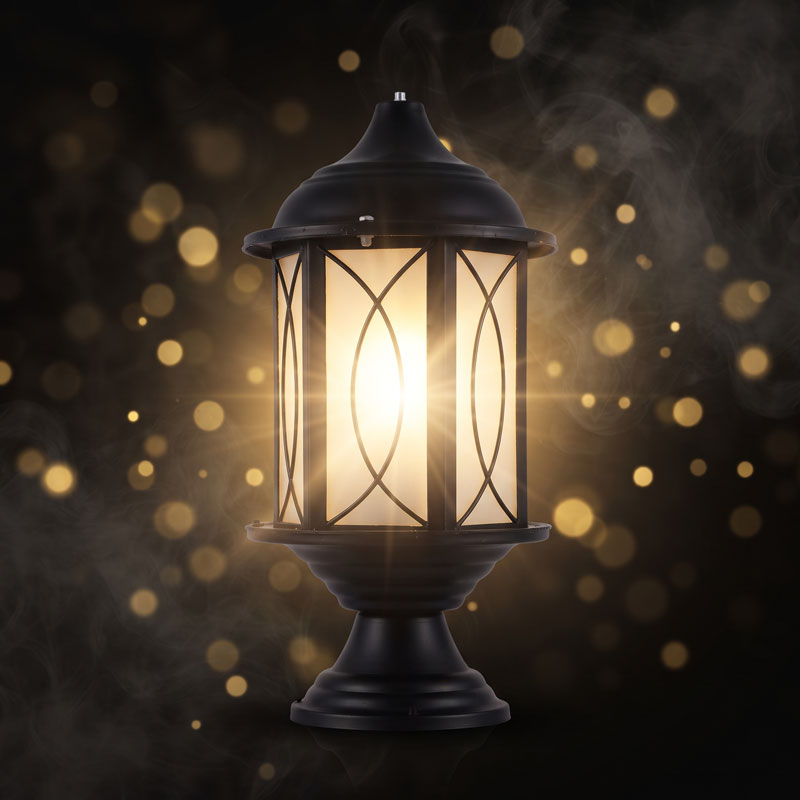 1786969170_outdoor-pillar-light-black-metal-shed-mehrab.jpg Outdoor Pillar Light Black Metal Shed Mehrab - Image 1
