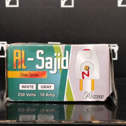 2 Pin Shoo White Brace Al-Sajid