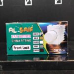 Piano Dimmer China Fitting Front Lock White Al-Saif